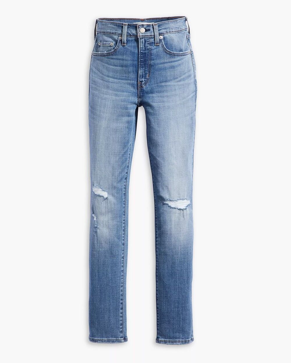 Levi’s 724 High Rise Straight Slim Jeans Wondrous Time Medium Wash 26x30